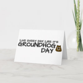 毎日Groundhog Dayのように生きる！ カード