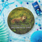 毎日Groundhog Dayのように生きる!プレート ペーパープレート (パーティー)