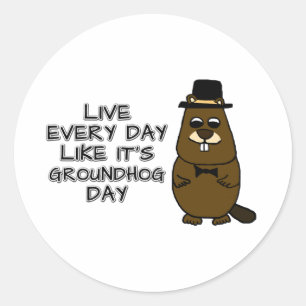 毎日Groundhog Dayのように生きる! ラウンドシール
