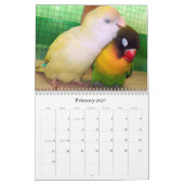 毎日I愛 カレンダー (2月 2027)