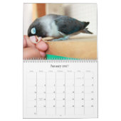 毎日I愛 カレンダー (1月 2027)