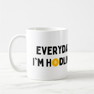 毎日I'm Hodling, Crypto Currency Gift コーヒーマグカップ