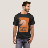 毎日Pi Dayのように生きる – おもしろい Math Tシャツ (正面フル)