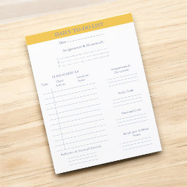 毎日To-Doリスト学術プランナー大学生