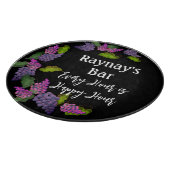 「毎時ハッピーアワー」ワインおもしろいバー カッティングボード (角)