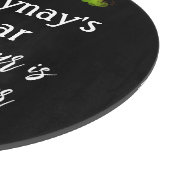 「毎時ハッピーアワー」ワインおもしろいバー カッティングボード (角)