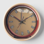 "毎時間数：クリエイティブ時計デザイン" 壁時計 (正面)