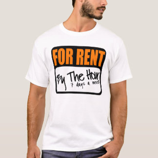毎時間賃貸料のため Tシャツ