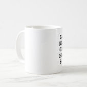 毎時 コーヒーマグカップ (正面左)