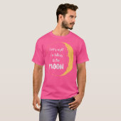 毎晩私は月の美学宇宙に話す Tシャツ (正面フル)