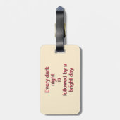 毎晩 ラゲッジタグ (裏面縦)