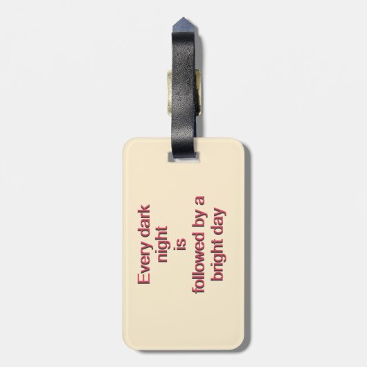 毎晩 ラゲッジタグ (裏面縦)