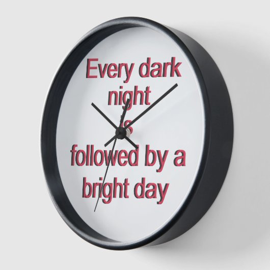 毎晩 壁時計 (傾斜)