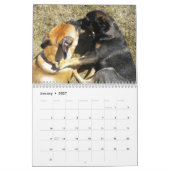 毎月のカレンダーにペットの写真を追加する カレンダー (1月 2027)