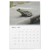 毎月のカレンダーにペットの写真を追加する カレンダー (2月 2027)