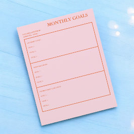 毎月のゴールアカデミックプランナー実用的スタイリッシュと