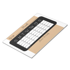 毎月のプランナータンカレンダーby Janz Notepad ノートパッド