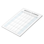 毎月のプランナー ノートパッド (アングル)