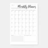 毎月のプランナー ポストイット (正面)