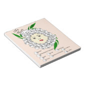 毎月のムードトラッカー ノートパッド (アングル)