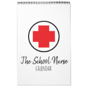 毎月の引用文(学校ナース) カレンダー (カバー)