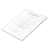 毎月の感謝のハイライトとプレビュー ノートパッド (アングル)