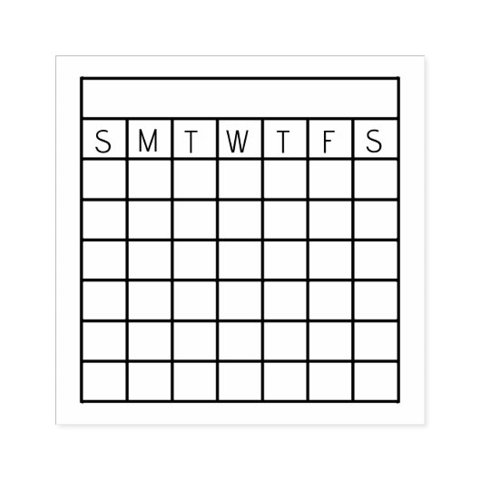 毎月の習慣トラッカー、カレンダースタンプ、ジャーナル消しゴム ラバースタンプ (インプリント)