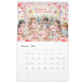 毎月の親切な行為カレンダー カレンダー (2月 2026)