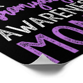 毎月は線維筋痛認識度月 ポスター (角)