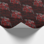 毎月13日から13日まで ラッピングペーパー (角)