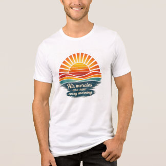 毎朝新たなる彼の慈しみ Tシャツ