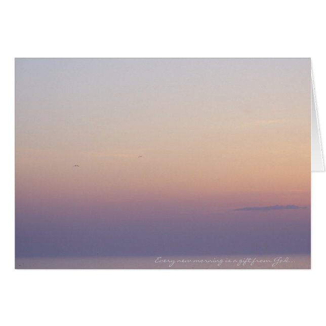 毎朝神からの贈り物… (正面横)