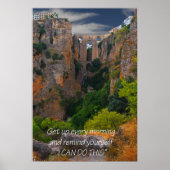 毎朝起きて自分にできることをあなたに思い出させる ポスター (正面)