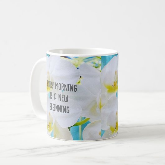 毎朝 コーヒーマグカップ (正面左)