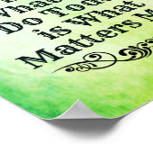 毎朝、我々は再生まれび、意欲を起こインスパイア再び来る ポスター (角)