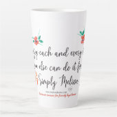 毎楽しむ日ラテマグ カフェラテマグ (正面)