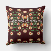 毎楽しむ日 クッション (裏面)