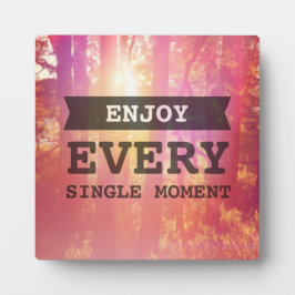 毎楽しむ時独身の間 フォトプラーク