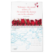 毎楽しむ時 カレンダー (2月 2026)