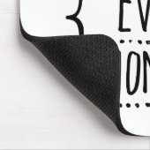 毎楽しむ時 マウスパッド (コーナー)