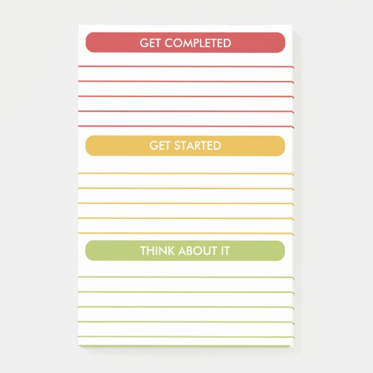 毎週のスケジュール毎日のプランナーのオーガナイザーモダン ポストイット (正面)