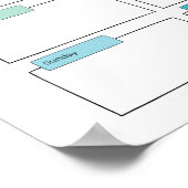 毎週のトレーニングプランナー ポスター (角)