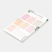 毎週のプランナーと開催者 ポストイット (アングル)