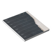 毎週のプランナー開催者のTo Doリストモダン ノートパッド (アングル)