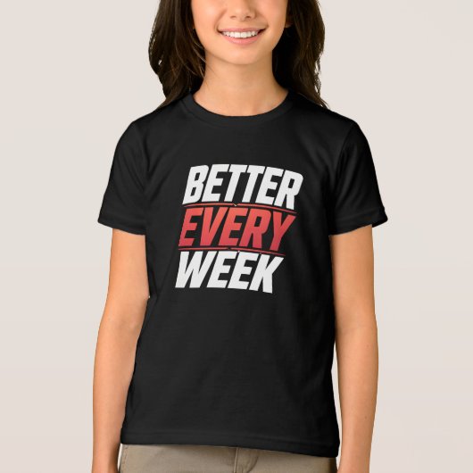 毎週少しずつ良くなる トライブレンドTシャツ (正面)