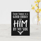 毎週金曜日は私の側のイースター良い彼と一緒に良い カード (黄色い花)