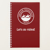 毎週/毎月の乗り物と仕事のパーティープランナー プランナー手帳 (正面)