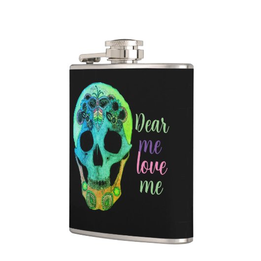 毒お尻 フラスク (左)