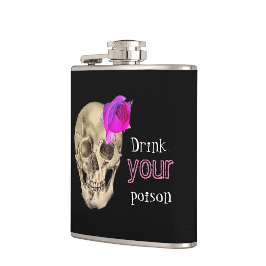 毒お尻 フラスク (左)