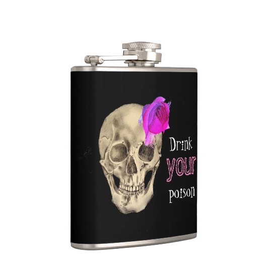 毒お尻 フラスク (右)